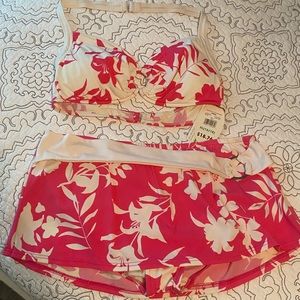 2 Piece swim suit set *NWT 16/18